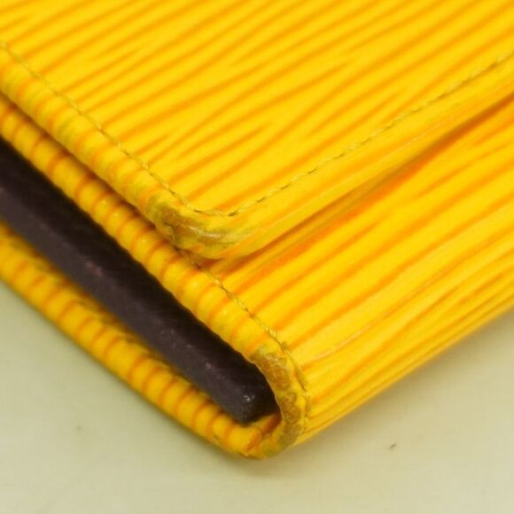 Louis Vuitton Wallet Epi Porte Monnaie Vie Trésor M63509 Jeanne Ladies - Picture 5 of 10